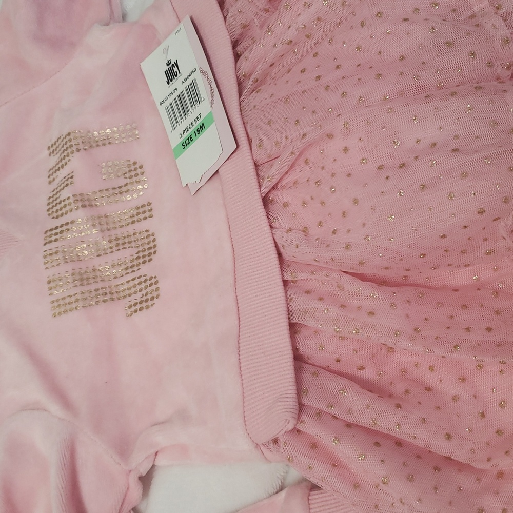 Juicy Couture Pink Tutu Dress Set